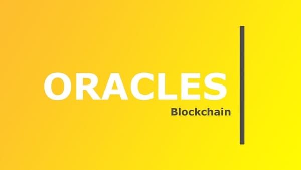Blockchain Oracles
